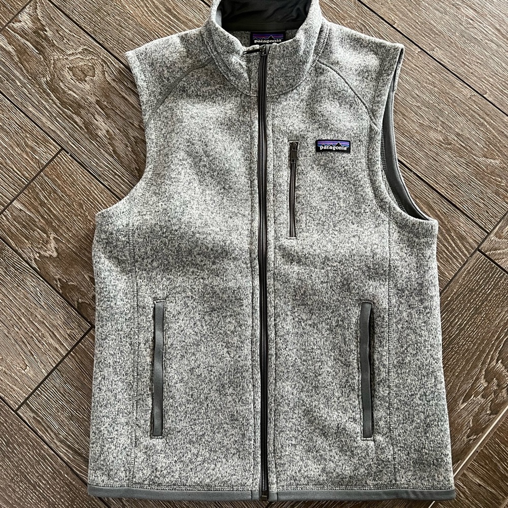 Patagonia unisex zip front fleece vest